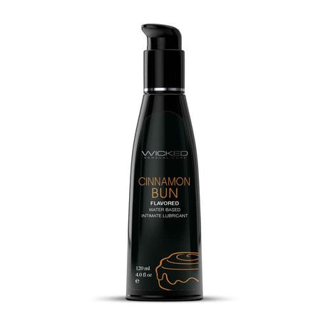 Wicked Aqua Cinnamon Bun - Water Based Lubricant - 120 ml - LOTIONS & LUBES