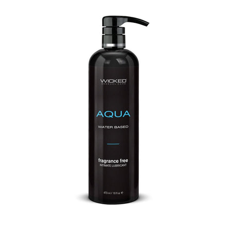 Wicked Aqua - Water Based Lubricant - 476 ml (16 oz) Bottle - LOTIONS & LUBES