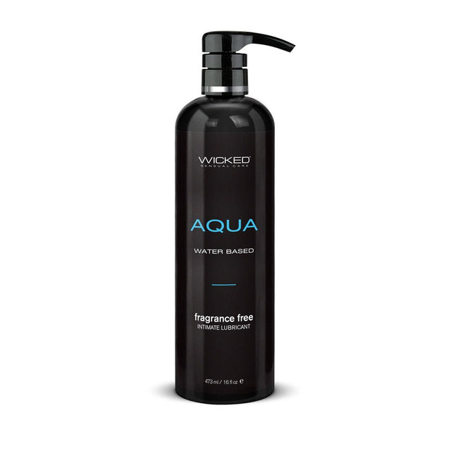 Wicked Aqua - Water Based Lubricant - 476 ml (16 oz) Bottle - LOTIONS & LUBES