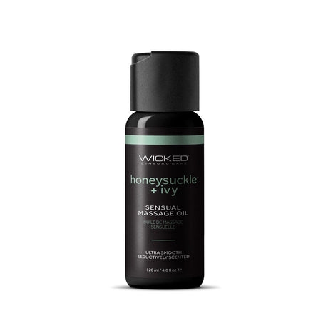 Wicked Sensual Massage Oil Honeysuckle And Ivy Scented 120 Ml Tube - LOTIONS & LUBES