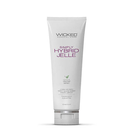 Wicked Simply Hybrid Jelle - Water & Silicone Blended Anal Lubricant - LOTIONS & LUBES