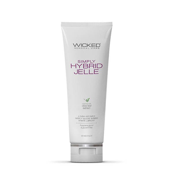 Wicked Simply Hybrid Jelle - Water & Silicone Blended Anal Lubricant - LOTIONS & LUBES