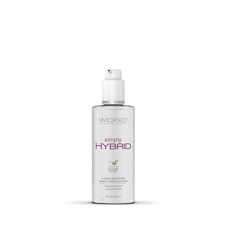 Wicked Simply Hybrid - Water & Silicone Blended Lubricant - 70 ml - LOTIONS & LUBES