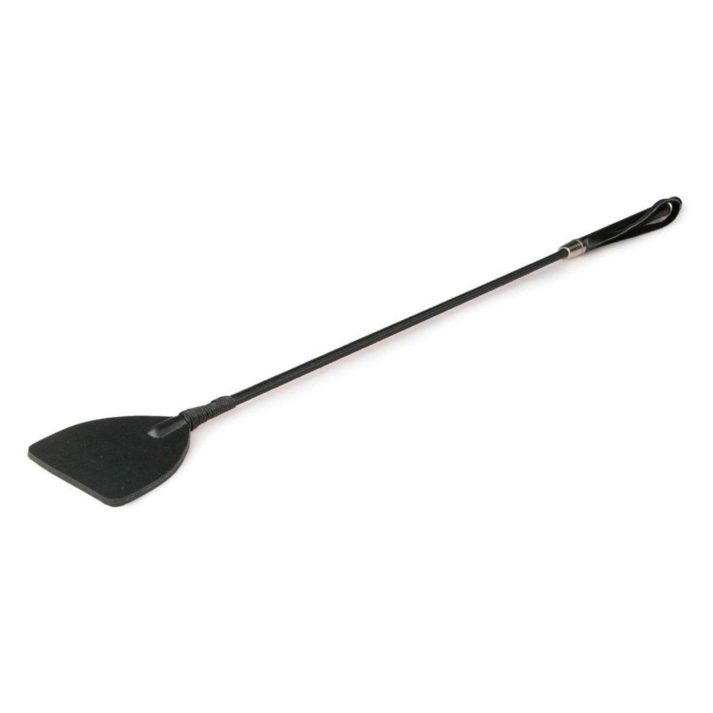 Wide Crop Whip Black - Adult Toys