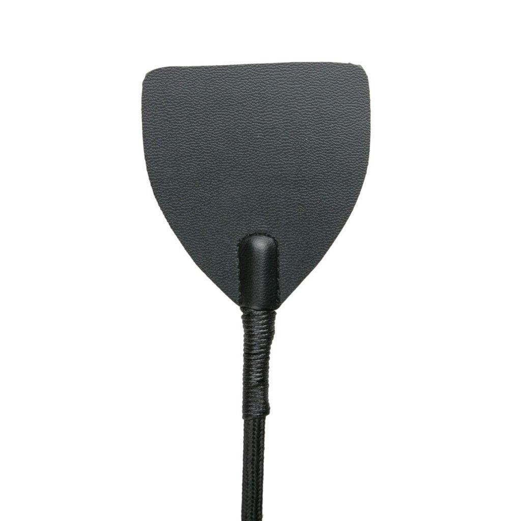 Wide Crop Whip Black - Adult Toys