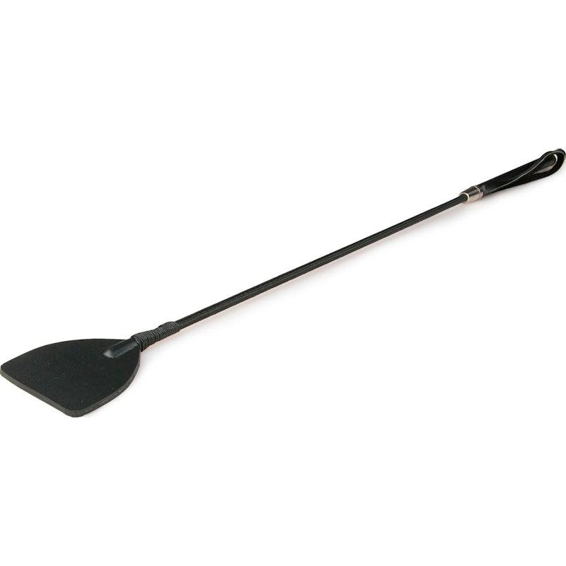 Wide Crop Whip Black - Adult Toys