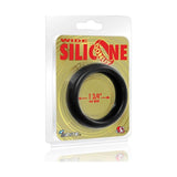 Wide Donut Black Cock Ring 44mm - Naughty by Nature Adult Store