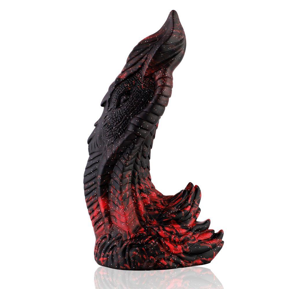 Wildolo - 9.7" Silicone Vibrating Glow in the Dark Ceolia Dildo (Suction Remote and App) - Sex Toys
