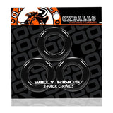 Willy Rings Black - Adult Toys