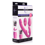 Worlds 1st Remote Control Inflatable Ergo - Fit Strapless Strap - On - Adult Toys
