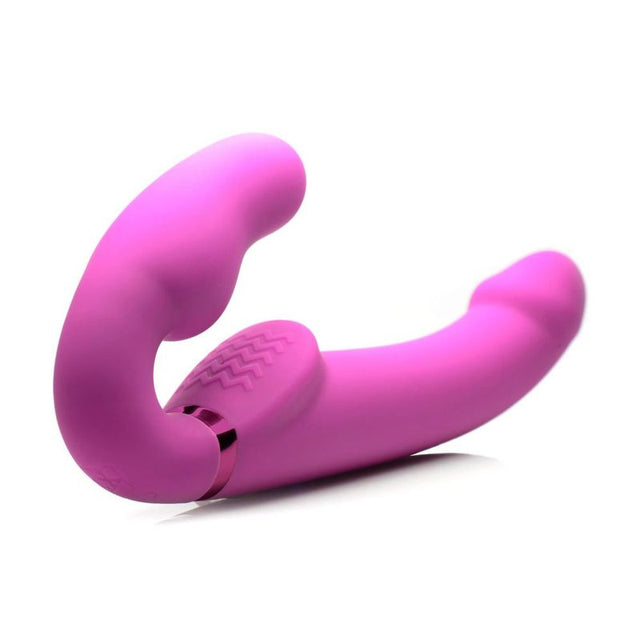 Worlds 1st Remote Control Inflatable Ergo - Fit Strapless Strap - On - Adult Toys