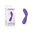 X Major Finger Vibe - Purple - Purple USB Rechargeable Finger Stimulator - STIMULATORS