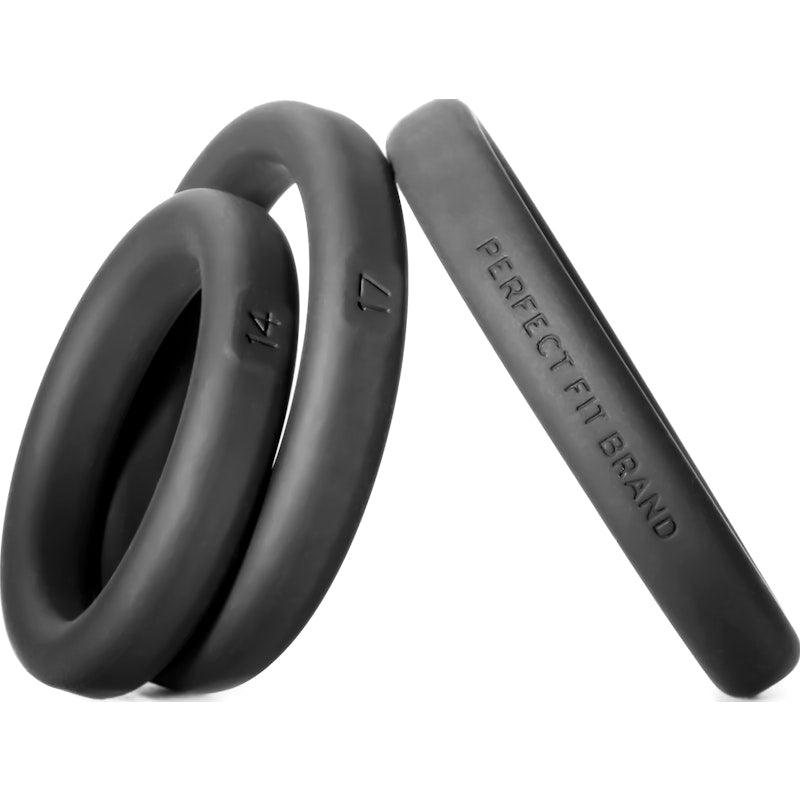 Xact-Fit Silicone Rings Mixed 3 Ring Kit - Adult Toys