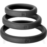 Xact-Fit Silicone Rings Mixed 3 Ring Kit - Adult Toys