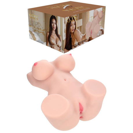 XKIN Bodyforms Aveline Luxe Flesh Lifelike Mini Torso Masturbator - MASTURBATORS