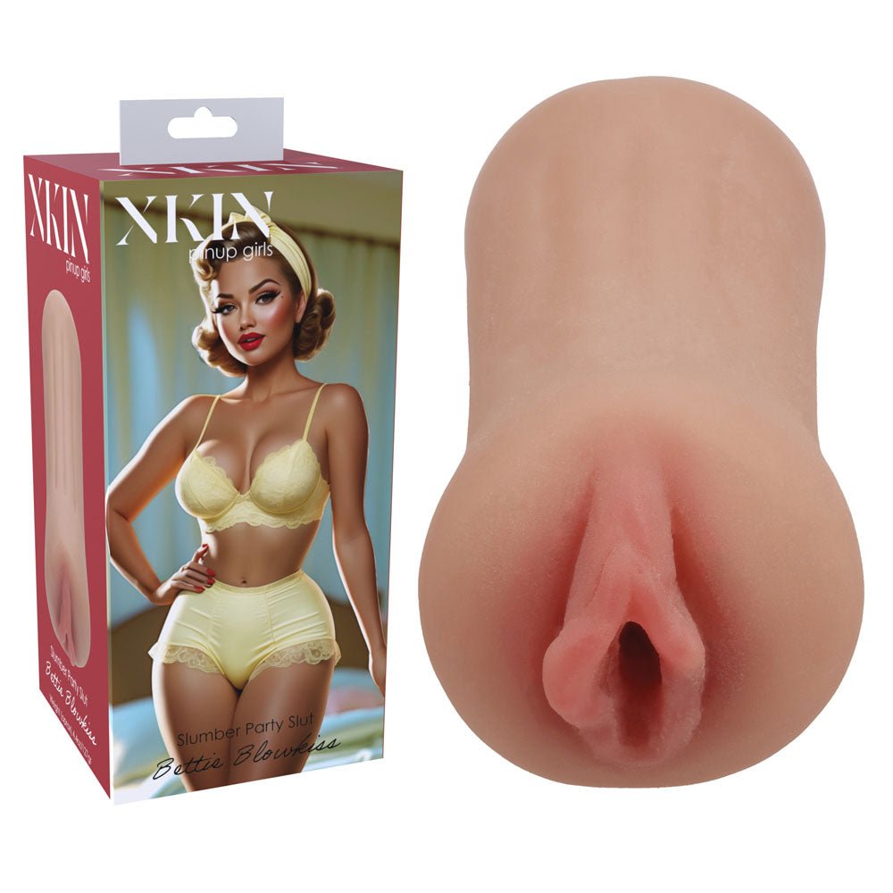 XKIN PinUp Girls Bettie Blowkiss Tan 12 Cm Vagina Stroker - MASTURBATORS