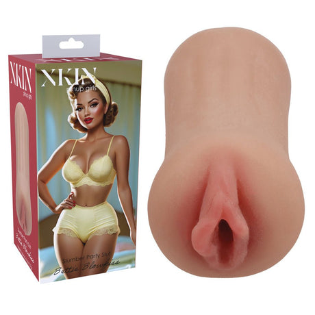 XKIN PinUp Girls Bettie Blowkiss Tan 12 Cm Vagina Stroker - MASTURBATORS