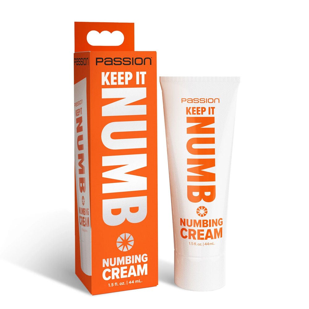 XR Brands Passion Keep It Numb - Fast-Acting Numbing Cream - 44 ml - ENHANCERS