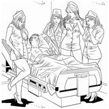 XXX Nurses Colouring Book - Adult Toys