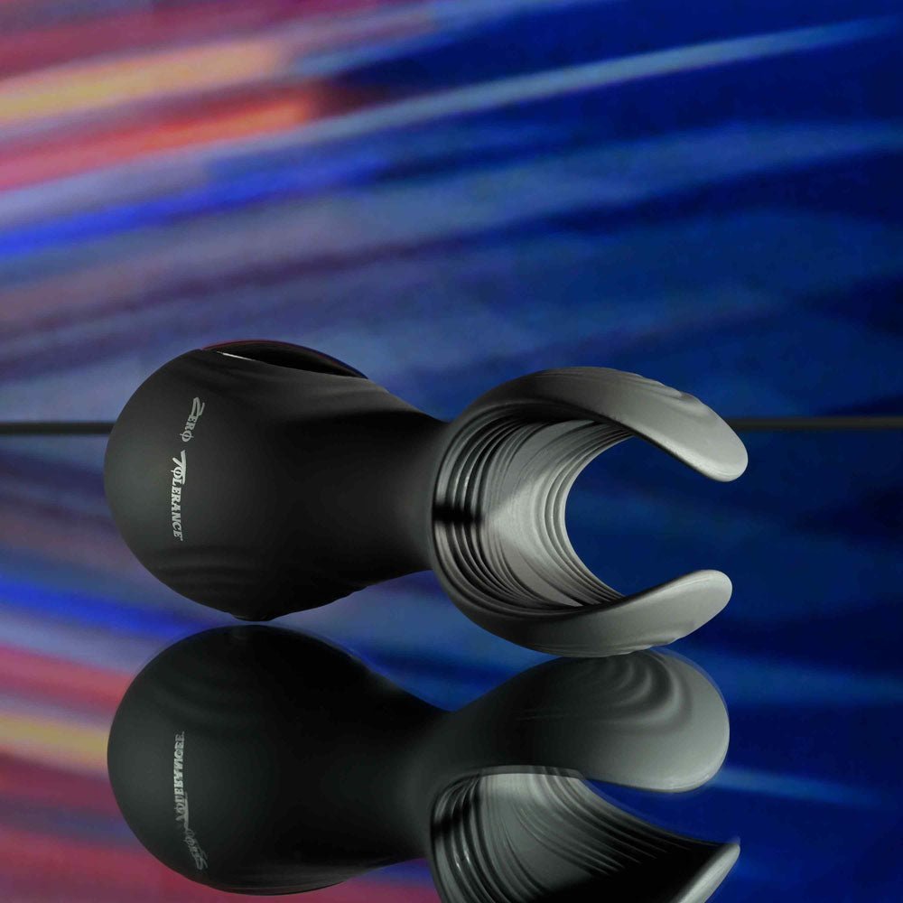 Zero Tolerance HANDY HELPER - Black USB Rechargeable Vibrating Stroker - MASTURBATORS
