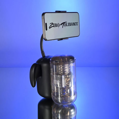 Zero Tolerance Hold Me Tight Vibrating Auto Stroker - MASTURBATORS
