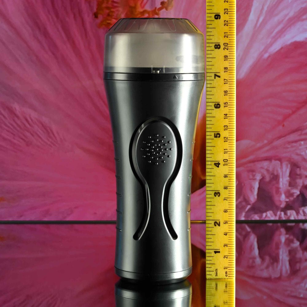 Zero Tolerance HOLD TIGHT - Clear USB Rechargeable Vibrating Vagina Stroker - MASTURBATORS