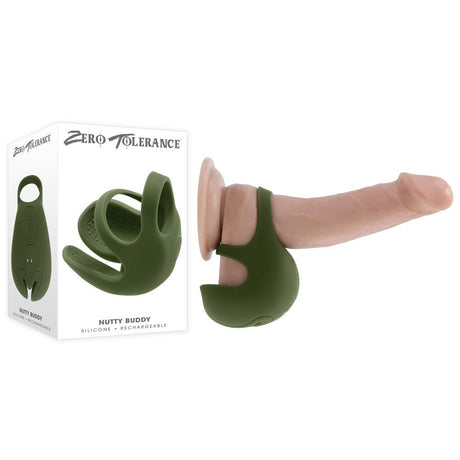 Zero Tolerance NUTTY BUDDY - Vibrating Cock & Balls Ring - COCK RINGS