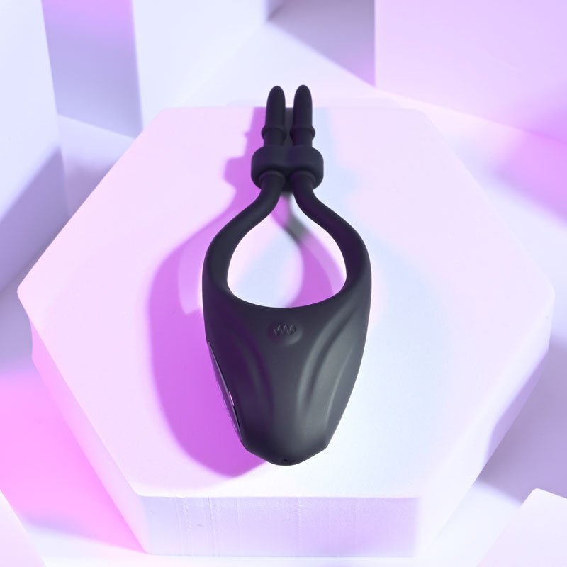 Zero Tolerance Perfect Fit – USB Rechargeable Vibrating Lasso Cock Ring - COCK RINGS