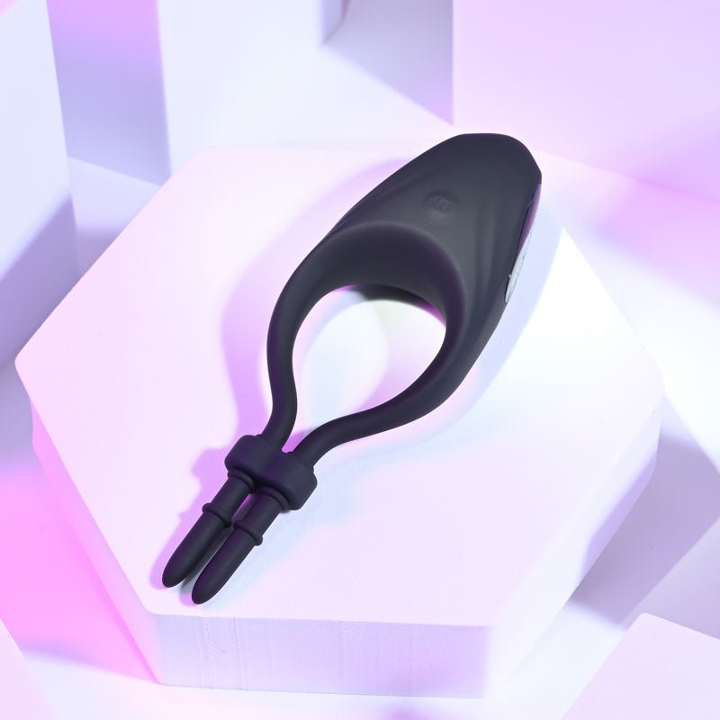 Zero Tolerance Perfect Fit – USB Rechargeable Vibrating Lasso Cock Ring - COCK RINGS