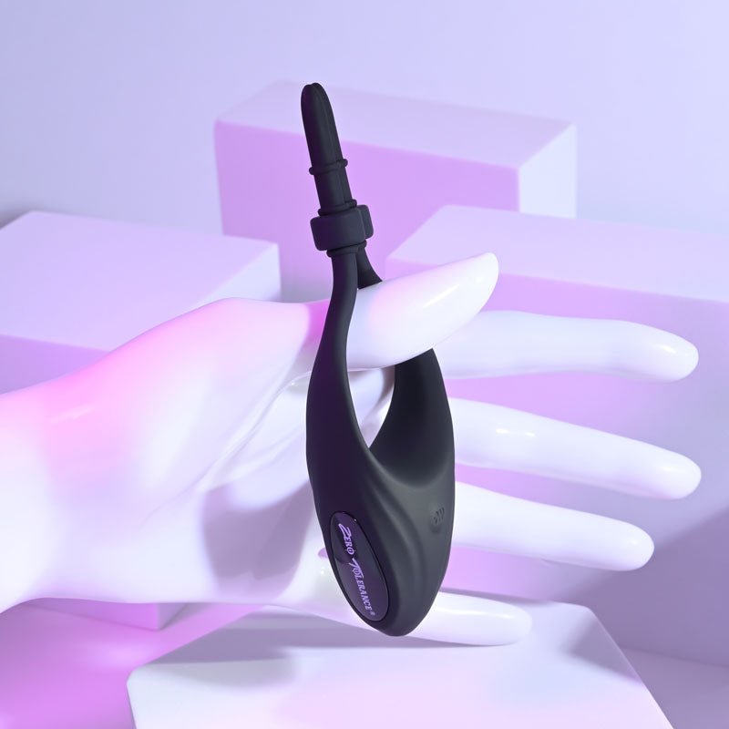 Zero Tolerance Perfect Fit – USB Rechargeable Vibrating Lasso Cock Ring - COCK RINGS