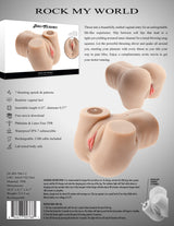 Zero Tolerance Rock My World Rechargeable Doggy Style Torso - MASTURBATORS