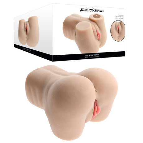 Zero Tolerance Rock My World Rechargeable Doggy Style Torso - MASTURBATORS