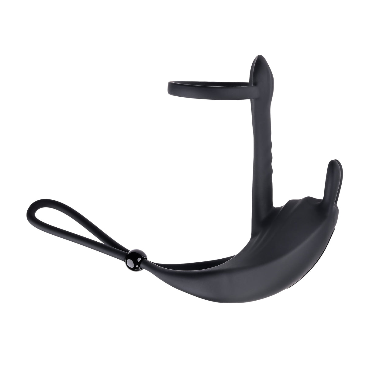 Zero Tolerance SADDLE UP - Black USB Rechargeable Vibrating Cock & Ball Rings - COCK RINGS
