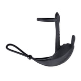 Zero Tolerance SADDLE UP - Black USB Rechargeable Vibrating Cock & Ball Rings - COCK RINGS