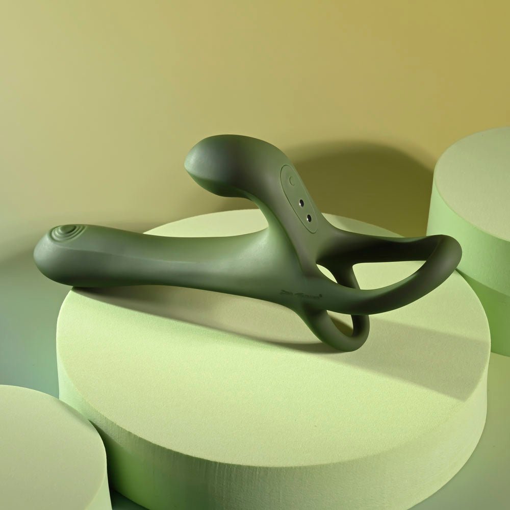 Zero Tolerance STRAP, TAP & GO - Vibrating & Tapping Sleeve & Wireless Remote - SLEEVES