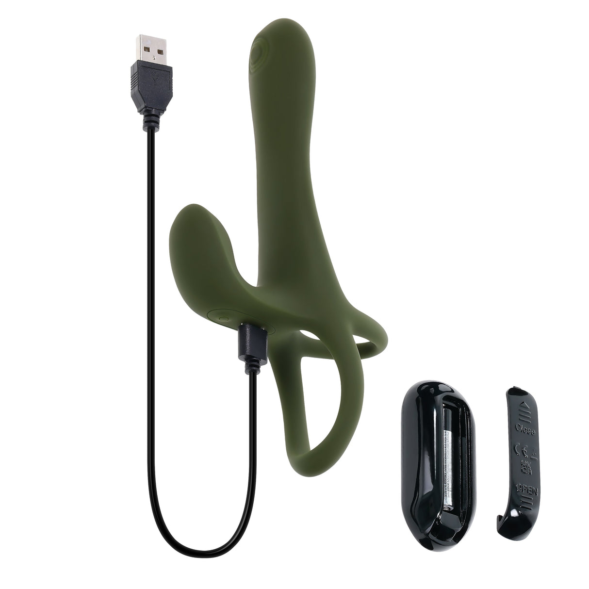 Zero Tolerance STRAP, TAP & GO - Vibrating & Tapping Sleeve & Wireless Remote - SLEEVES