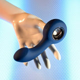 Zero Tolerance THE REACH - Blue 13.8 cm USB Rechargeable Vibrating Anal Plug - Anal Toys