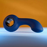 Zero Tolerance THE REACH - Blue 13.8 cm USB Rechargeable Vibrating Anal Plug - Anal Toys