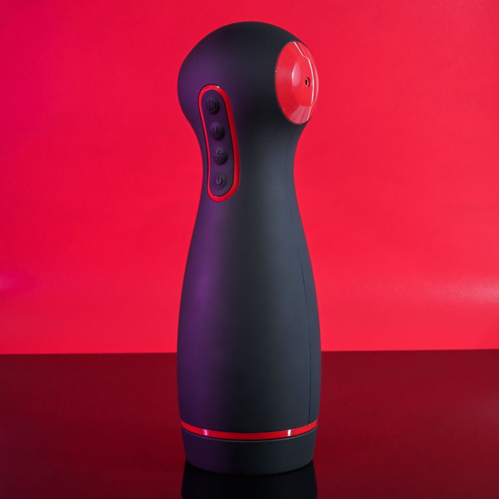 Zero Tolerance TIGHT SQUEEZE - USB Rechargeable Vibrating, Squeezing & Talking Stroker - MASTURBATORS