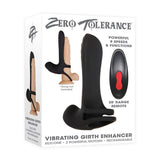 Zero Tolerance Vibrating Girth Enhancer - Black USB Rechargeable Sleeve with Wireless Remote - SLEEVES