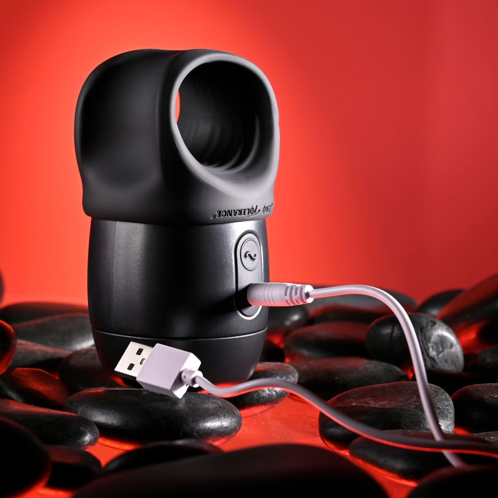 Zero Tolerance WET IT BE - Black USB Rechargeable Vibrating and Self Lubricating Stroker - MASTURBATORS