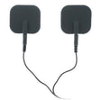Zeus Deluxe Black Electro Pads 2 Pk - Adult Toys