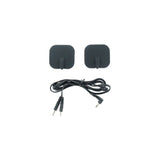 Zeus Deluxe Black Electro Pads 2 Pk - Adult Toys