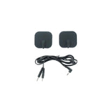 Zeus Deluxe Black Electro Pads 2 Pk - Adult Toys