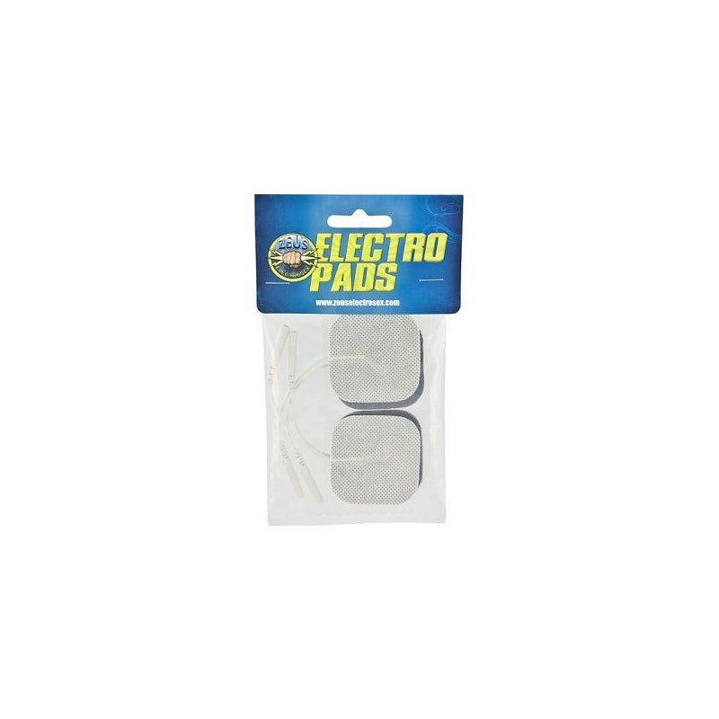 Zeus Electro Pads 4 pk - Adult Toys