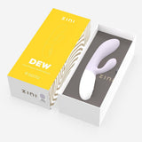 Zini Dew - Purple Hydrangea 20 cm USB Rechargeable Rabbit Vibrator - VIBRATORS