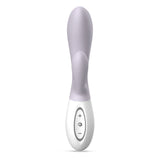 Zini Dew - Purple Hydrangea 20 cm USB Rechargeable Rabbit Vibrator - VIBRATORS