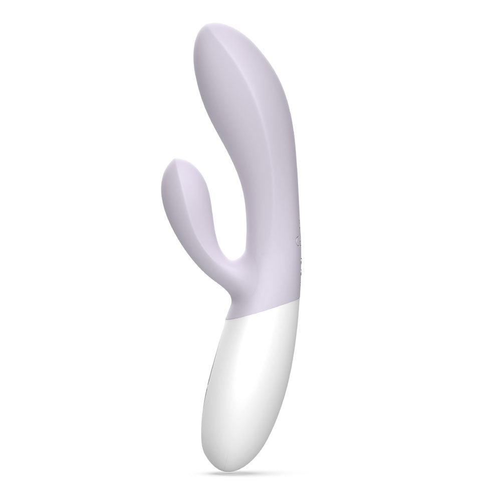 Zini Dew - Purple Hydrangea 20 cm USB Rechargeable Rabbit Vibrator - VIBRATORS