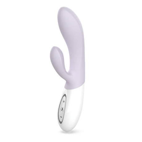Zini Dew - Purple Hydrangea 20 cm USB Rechargeable Rabbit Vibrator - VIBRATORS