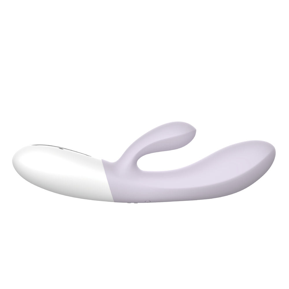 Zini Dew - Purple Hydrangea 20 cm USB Rechargeable Rabbit Vibrator - VIBRATORS